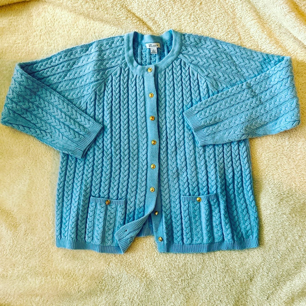 Vintage Blue Cardigan